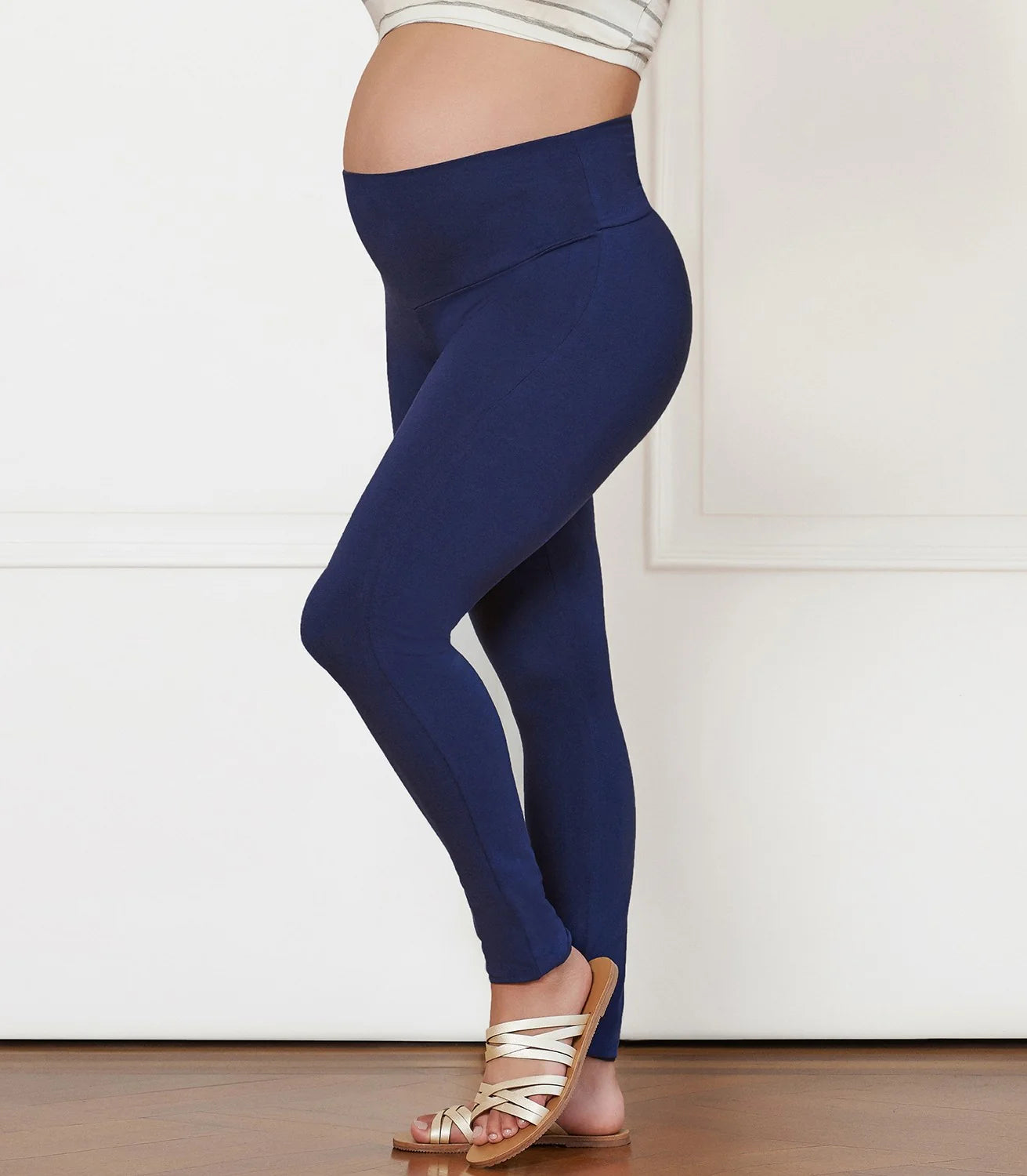LEGGINGS DE MATERNIDAD CON SOPORTE