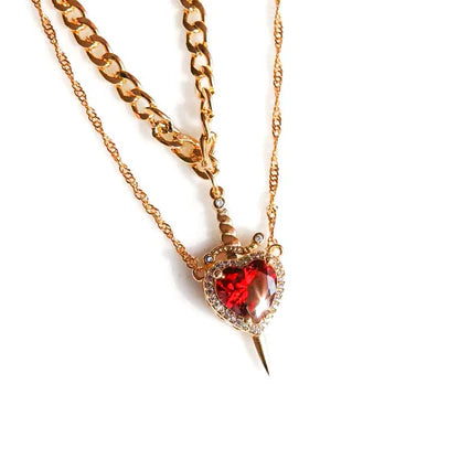 COLGANTE ESPADA CORAZON