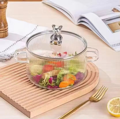OLLA DE VIDRIO PARA COCINA