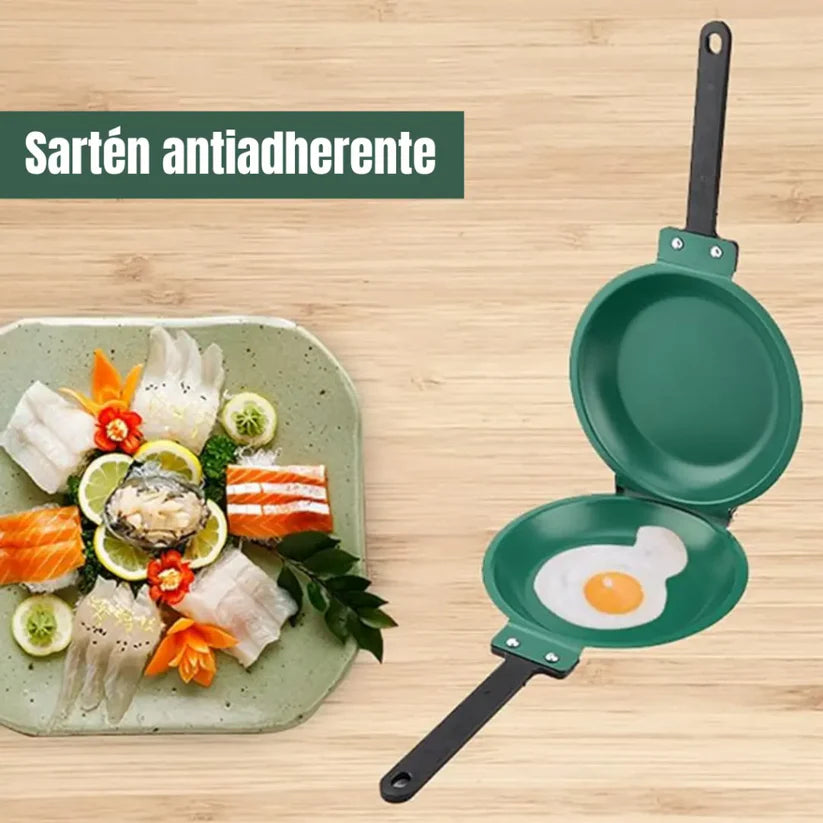 Sarten Antiadherente Doble Cara