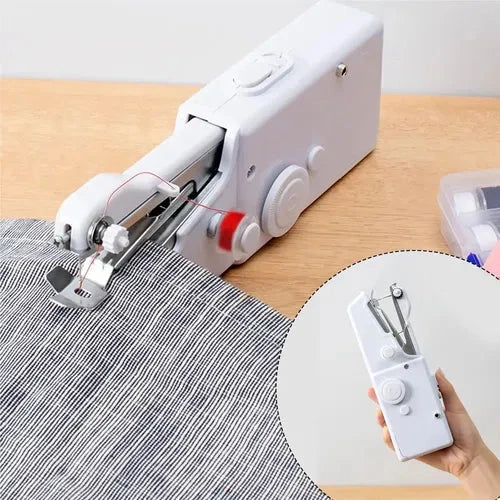 Clientes satisfechos con la máquina de coser portátil