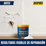 CEMENTO ACRILICO X 2 UNIDADES