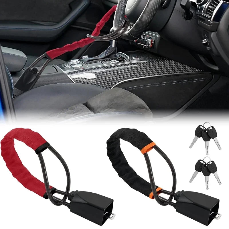 Bloqueador Antirrobo de Volante con Anclaje