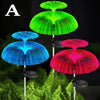 Lampara Solar LED Medusa Multicolor para jardin
