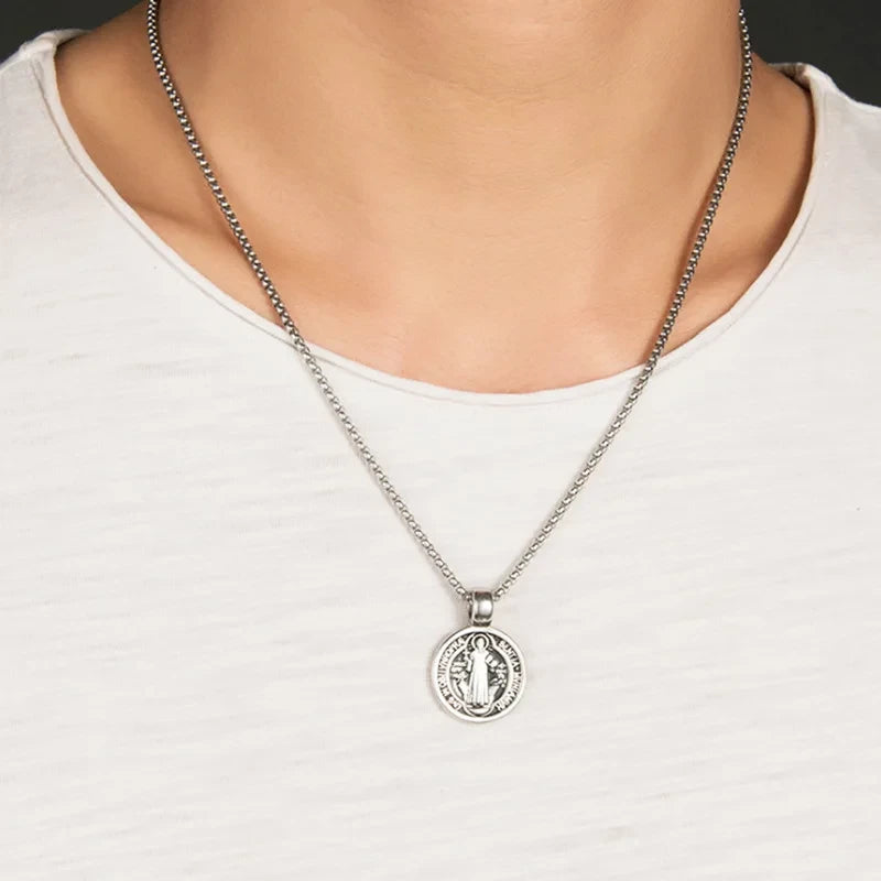 COLLAR SAN BENITO - ACERO INOXIDABLE