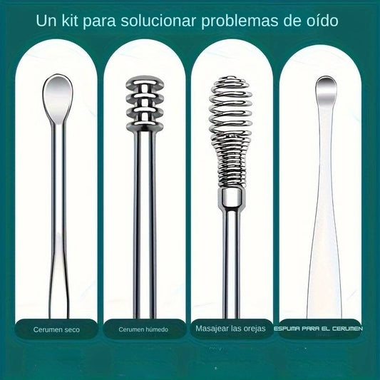 KIT LIMPIADOR DE OIDOS