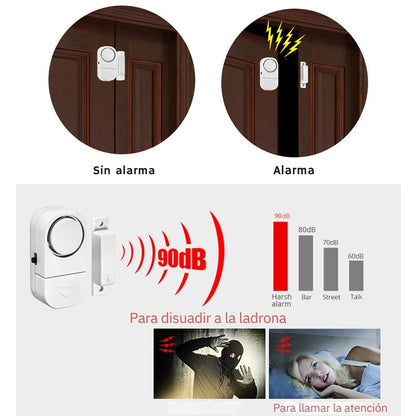 Alarma Magnética Compacta para Hogar