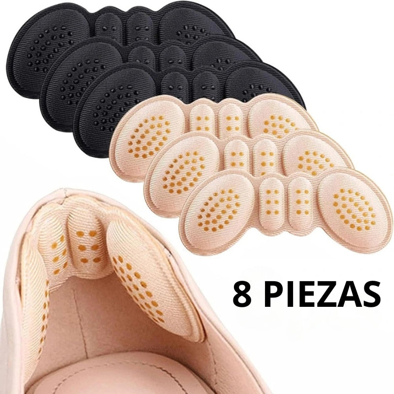 ALMOHADILLAS  ANTIDESLIZANTES DE TALON X 8 UNIDADES