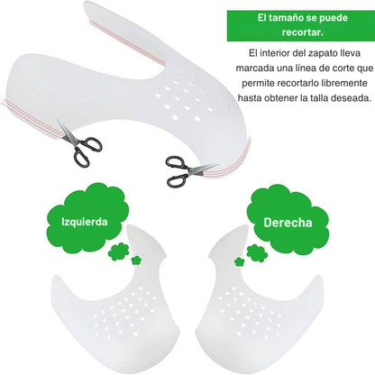 PROTECTOR DE ZAPATOS X 4 UNIDADES