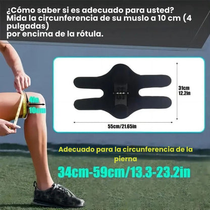 RODILLERAS CON SOPORTE METALICO PRO