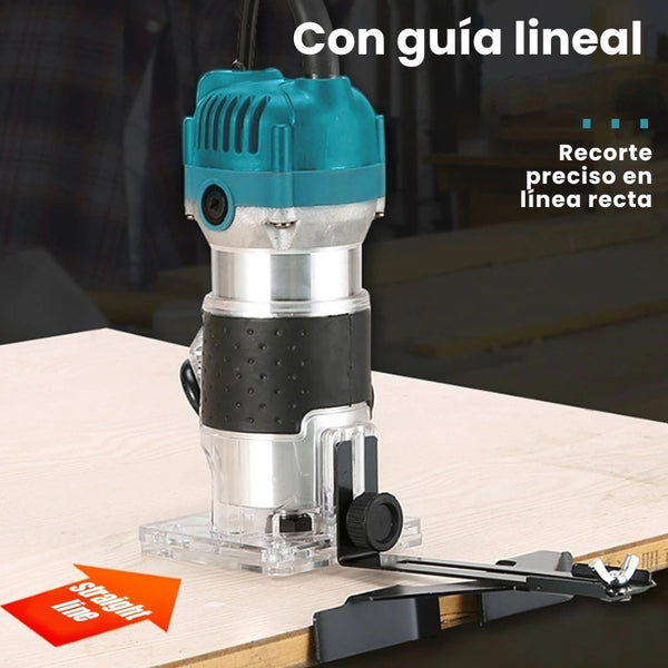Mini Router de Madera Portátil