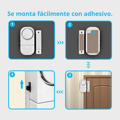 Alarma Magnética Compacta para Hogar