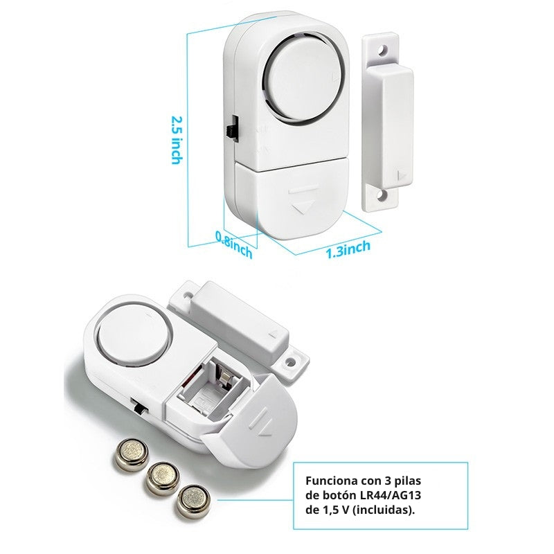 Alarma Magnética Compacta para Hogar