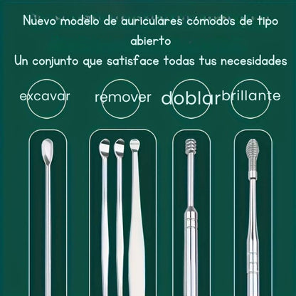 KIT LIMPIADOR DE OIDOS
