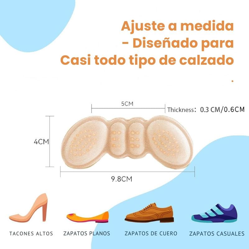 ALMOHADILLAS  ANTIDESLIZANTES DE TALON X 8 UNIDADES