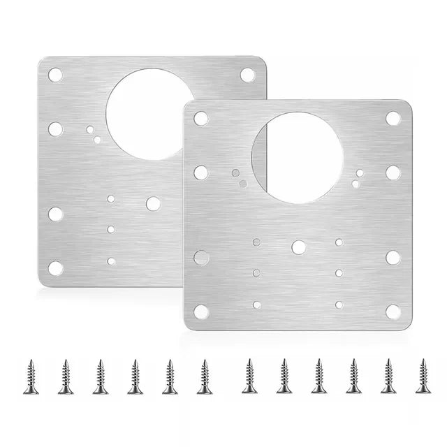 Kit de Placas de Reparación para Muebles X 4 Unid  -  O X 8 Unid