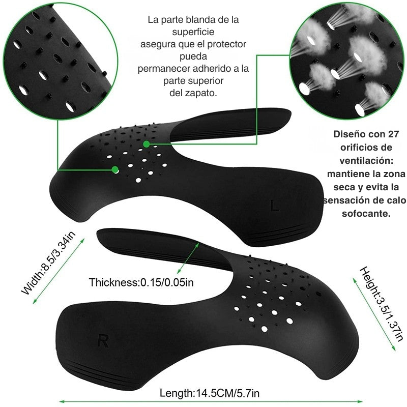 PROTECTOR DE ZAPATOS X 4 UNIDADES
