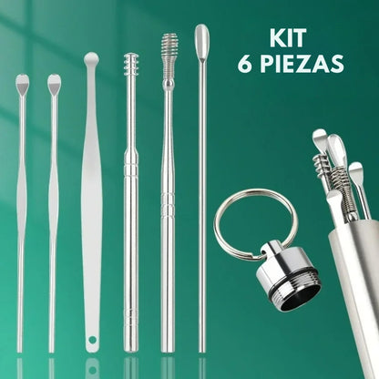 KIT LIMPIADOR DE OIDOS
