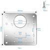 Kit de Placas de Reparación para Muebles X 4 Unid  -  O X 8 Unid