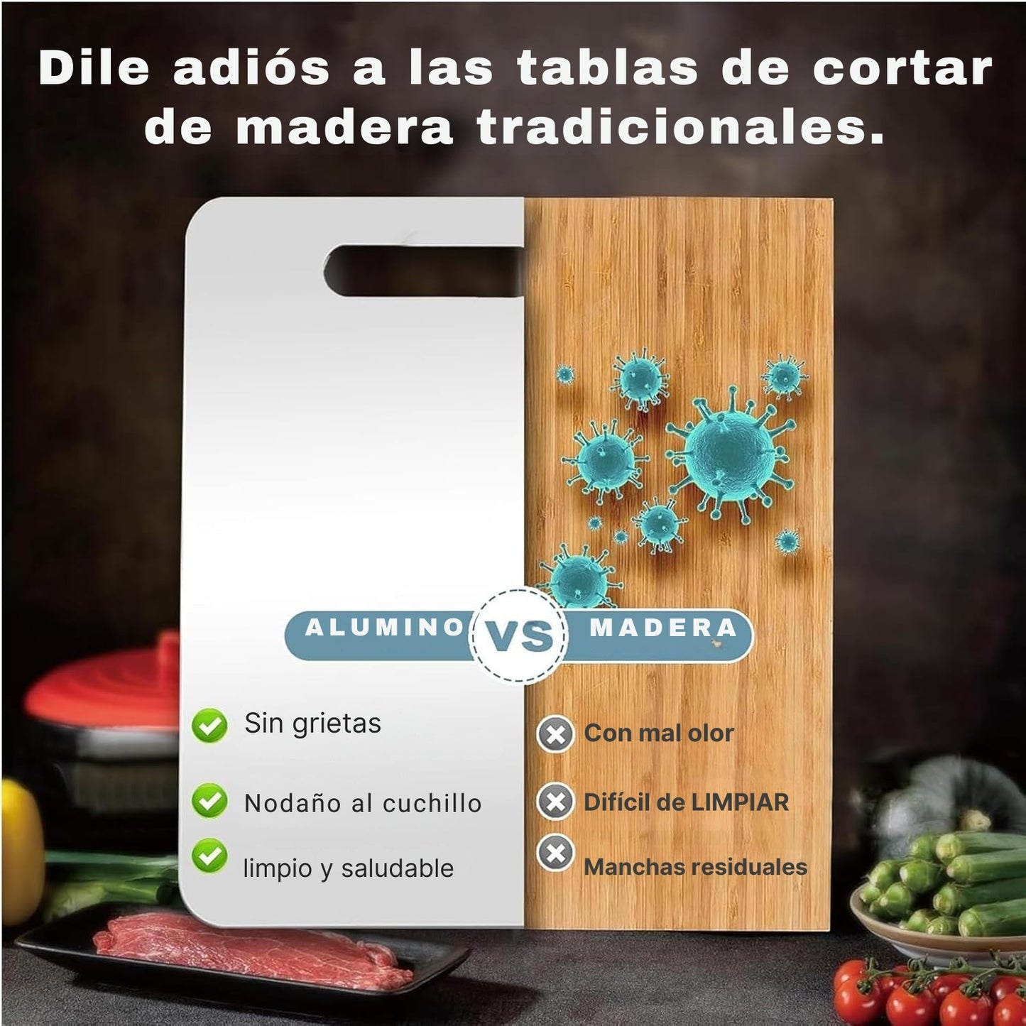 Kit de 3 Tablas Acero Pro