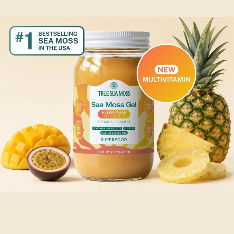 Gel de musgo marino con nutrientes para la piel