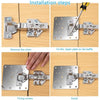 Kit de Placas de Reparación para Muebles X 4 Unid  -  O X 8 Unid