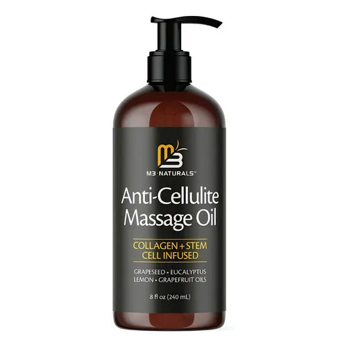 Aceite Anti Celulitis Para Masaje Natural Colágeno Stem