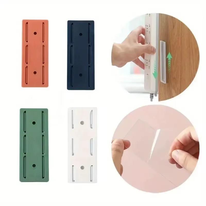 SOPORTE ENCHUFE ADESIVO X 4 Undi