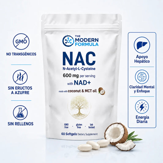Suplemento NAC y Complejo NAD+