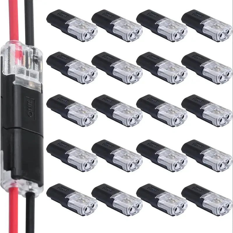 CONECTORES QUICKPLUNG NYLON 50 UNIDADES