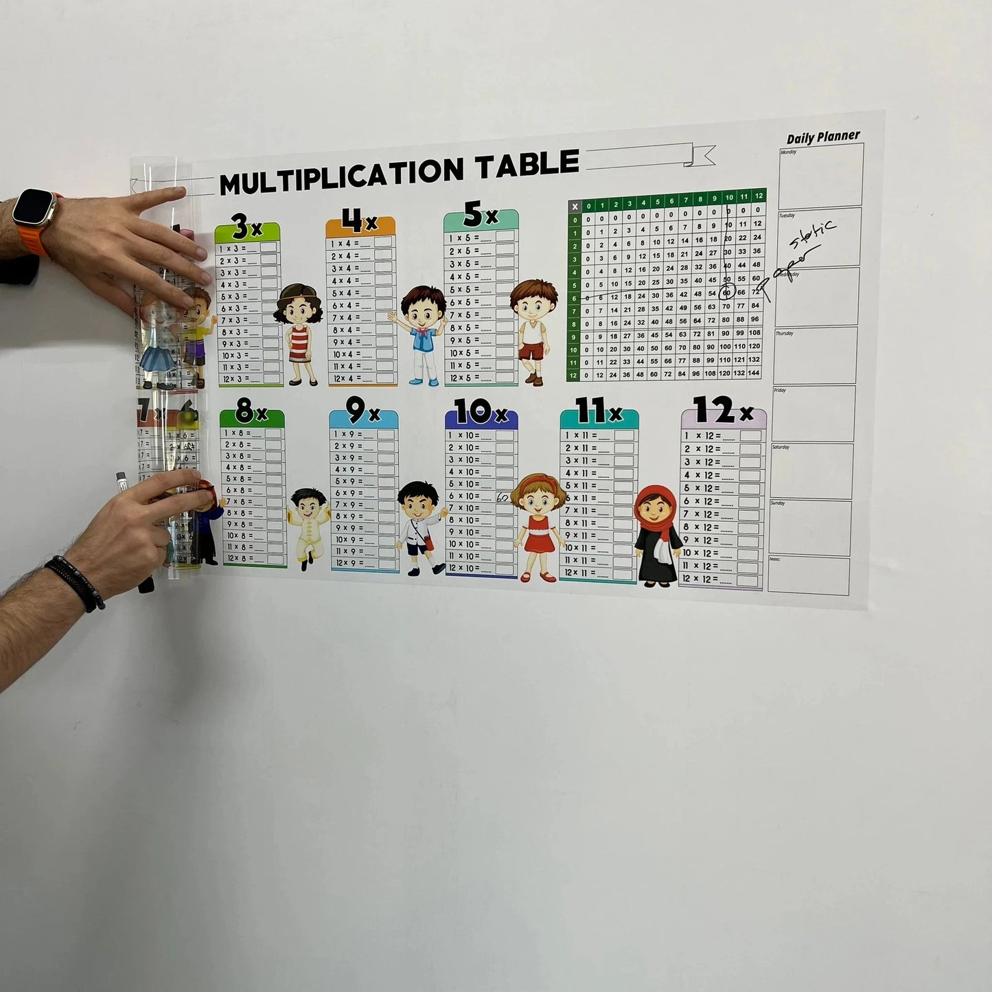 TABLA DE MULTIPLICAR ADESIVA