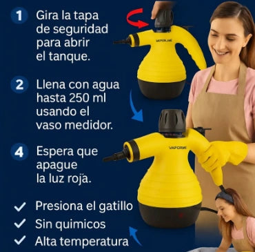 VAPORPRO LIMPIEZA PROFUNDA