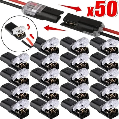 CONECTORES QUICKPLUNG NYLON 50 UNIDADES