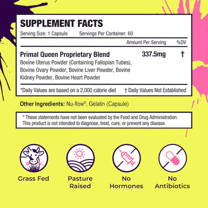 PRIME QUEEN - Superalimento Orgánico de Hígado Primal