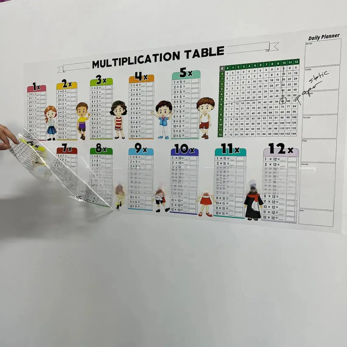 TABLA DE MULTIPLICAR ADESIVA