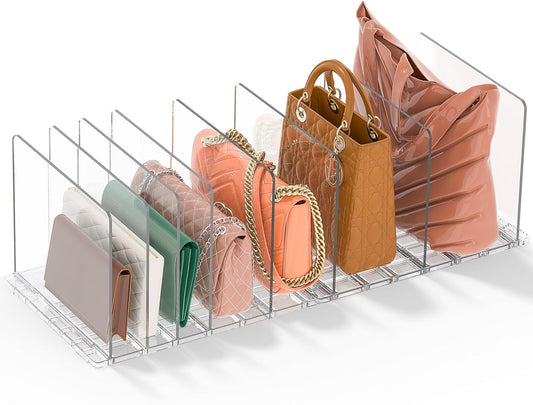 Organizador de Bolsos Modular Transparente Clóset