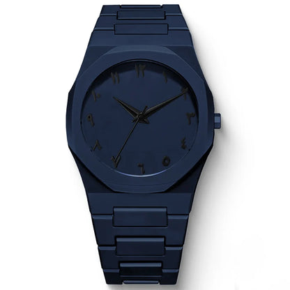 Reloj Clásico Negro Casual Elegante