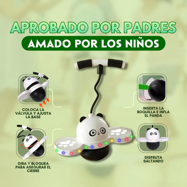 Panda Saltarín LED para Juego
