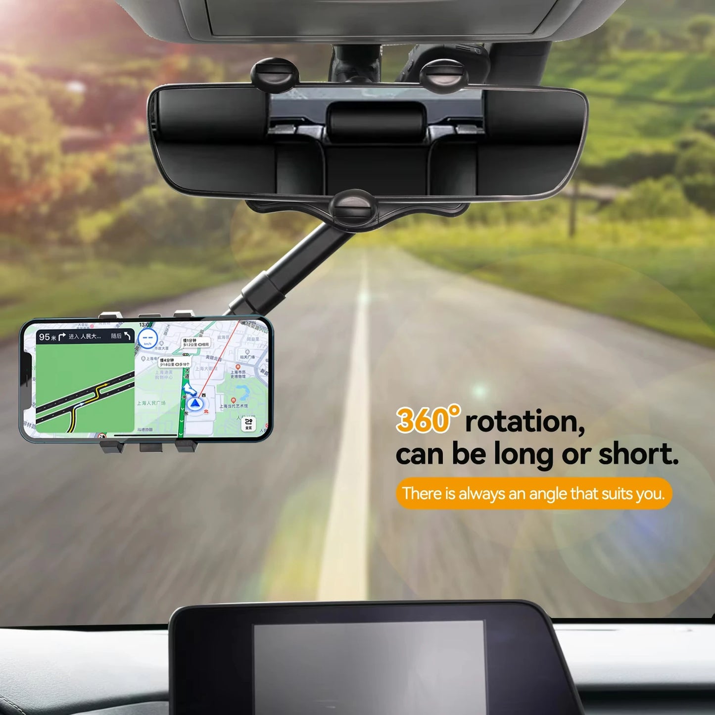Soporte Retrovisor para Móvil