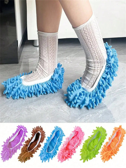 ZAPATOS DE LIMPIEZA MICROFIBRA 2 PARES