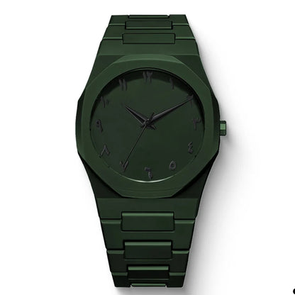 Reloj Clásico Negro Casual Elegante