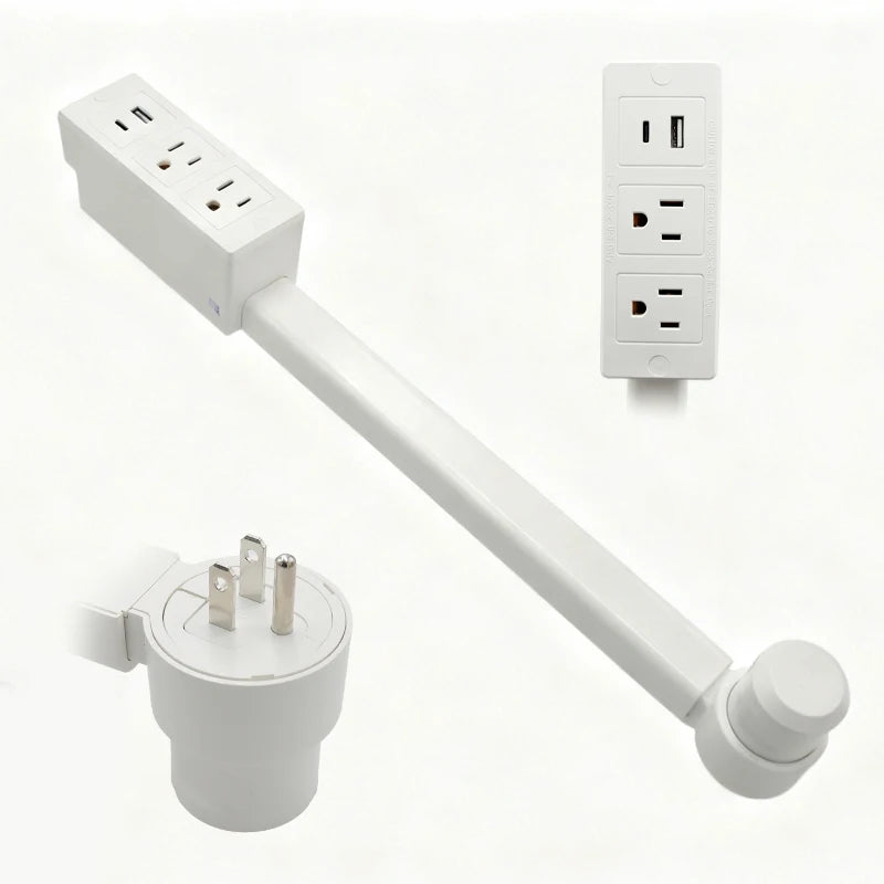 Enchufe Extensor Giratorio Power Hub USB