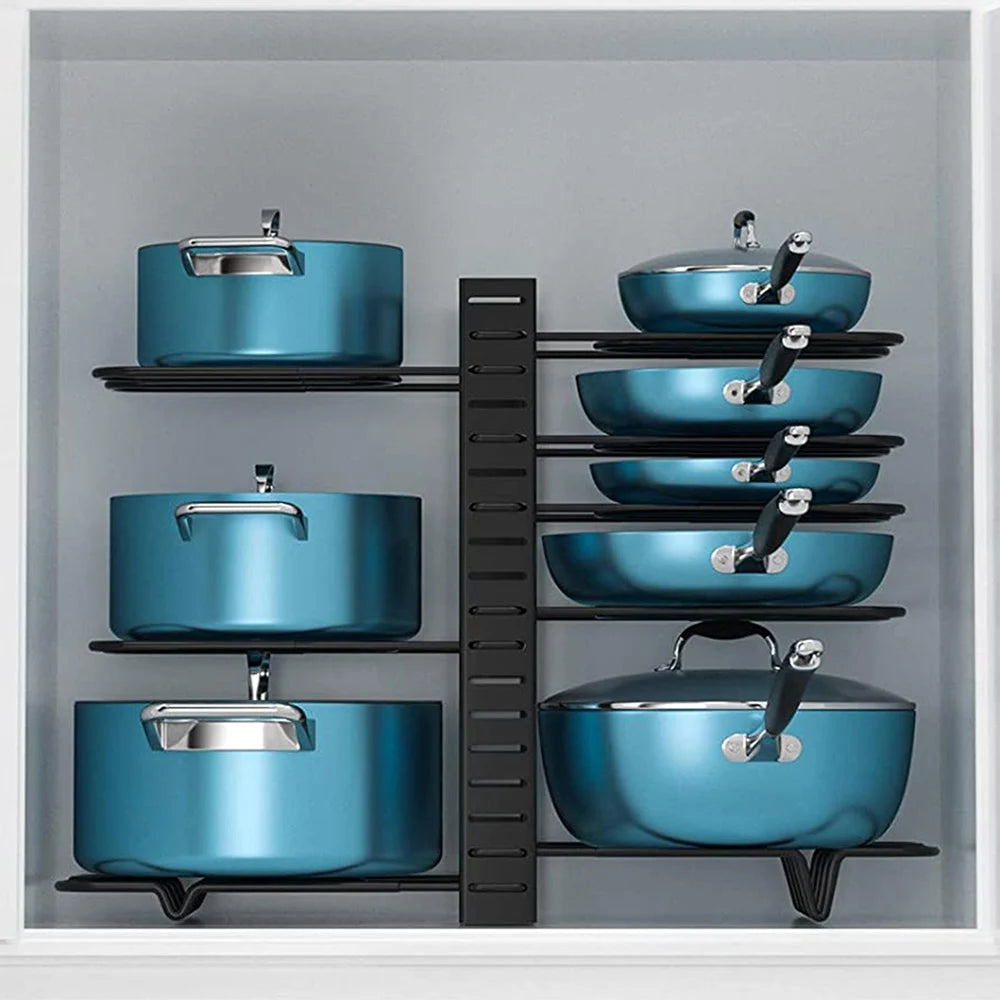 ORGANIZDOR DE OLLAS AJUSTABLE