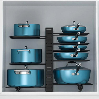 ORGANIZDOR DE OLLAS AJUSTABLE