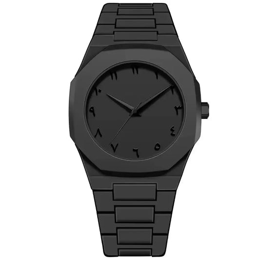 Reloj Clásico Negro Casual Elegante