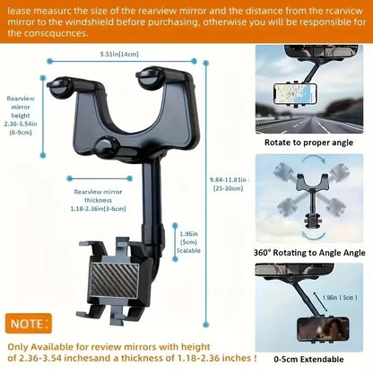 Soporte Retrovisor para Móvil