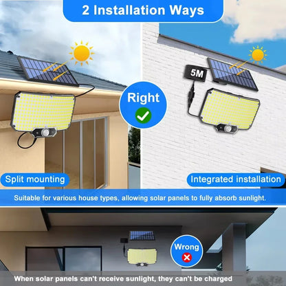 Luz Solar Pro Exterior