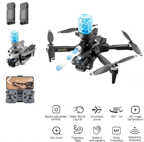 K Max Drone Lanzador Hydrogel