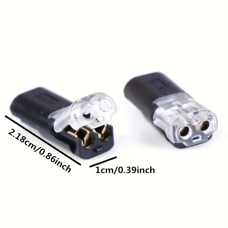 CONECTORES QUICKPLUNG NYLON 50 UNIDADES